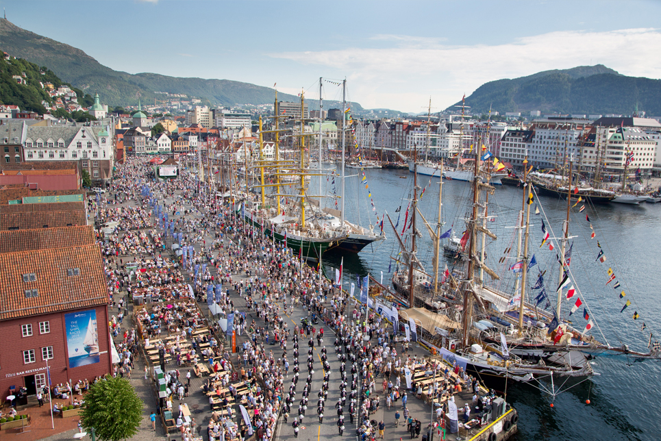 Bergen Crew Parade, Tall Ships Races 2014