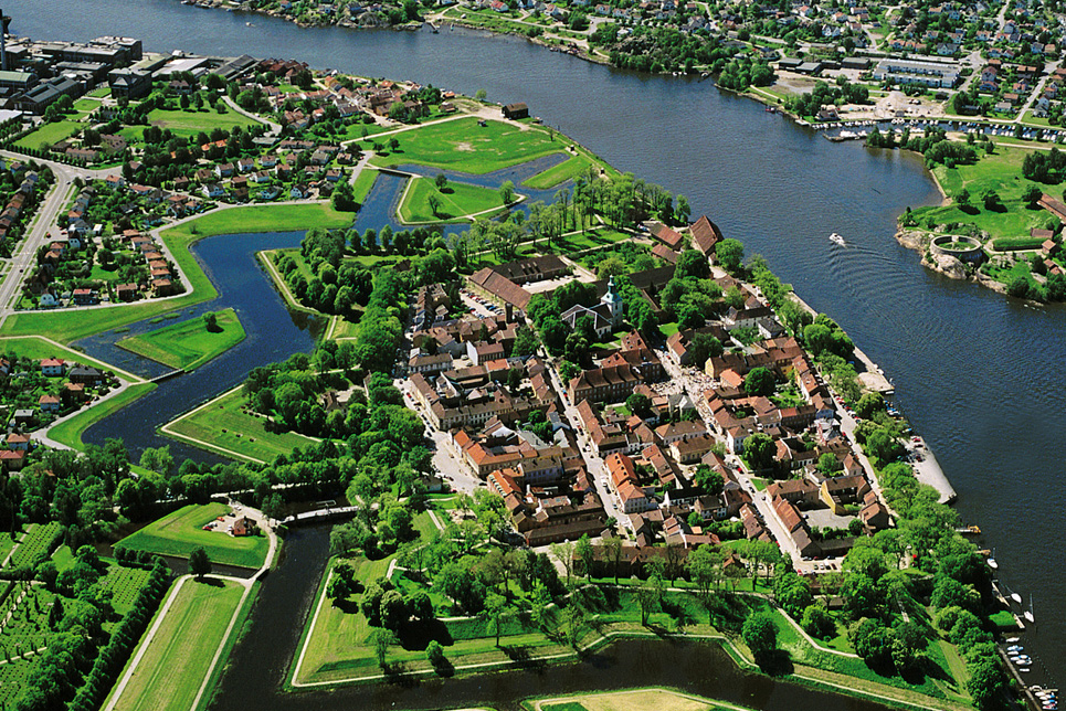 Fredrikstad from the air