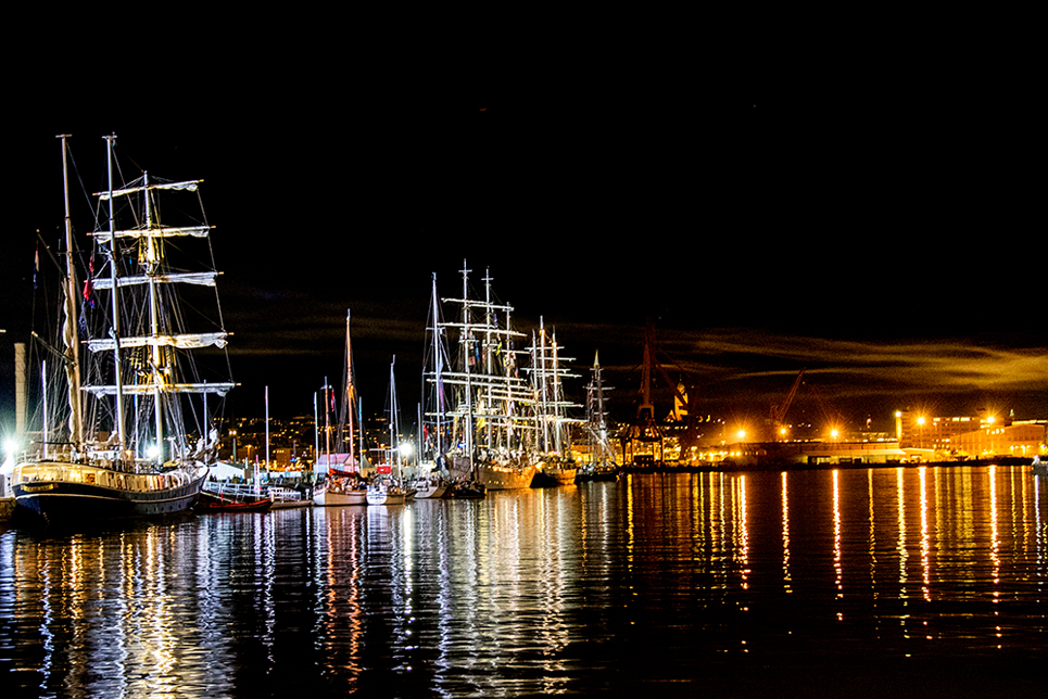 The spectacular fleet on the last night in Gothenburg