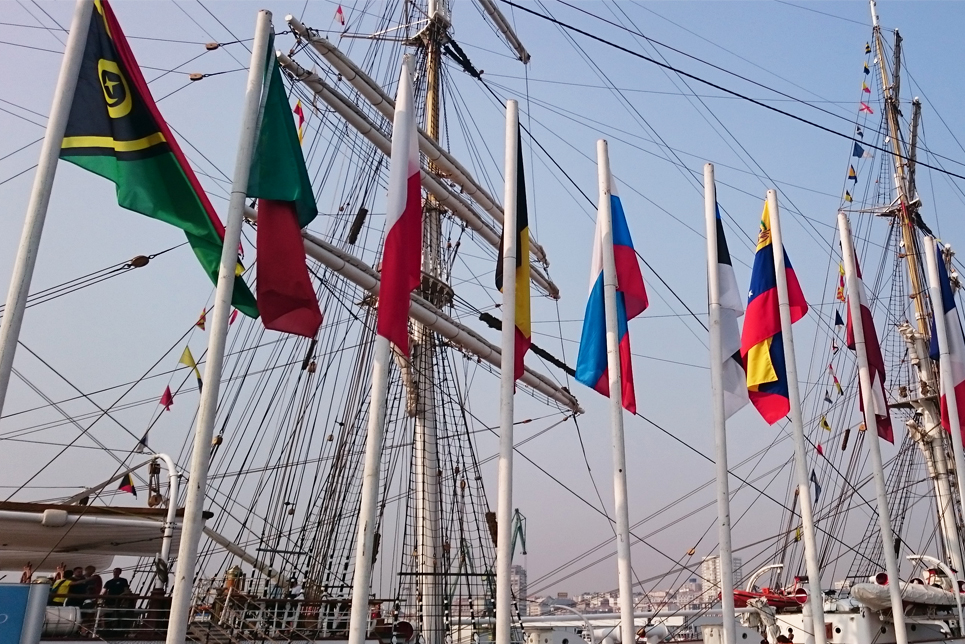 International friendship at the Tall Ships Races 2016