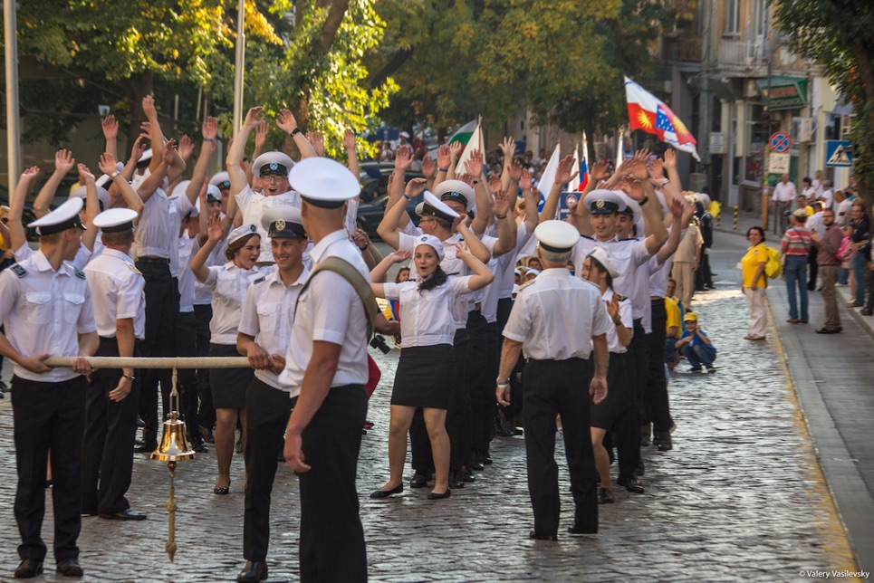 Crew Parade in Varna