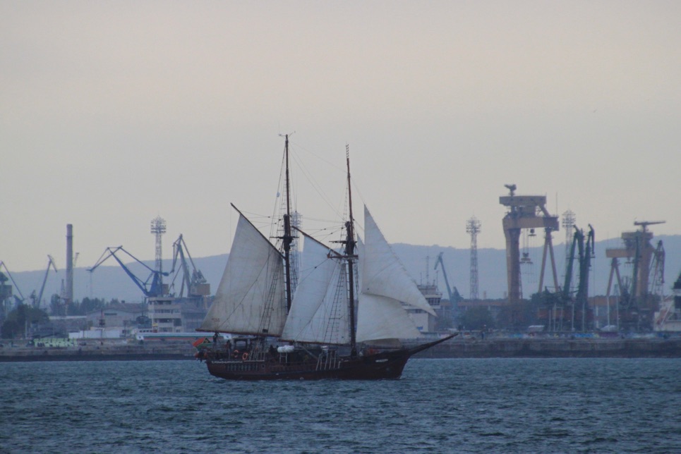 Parade of Sail in Varna, SCF Black Sea Tall Ships Regatta 2016