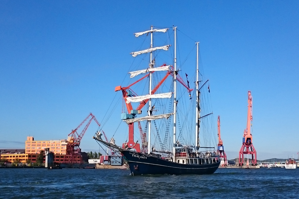 Thalassa in the Parade of Sail, Gothenburg