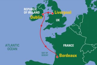 Biscay Tall Ships Regatta 2018 Map