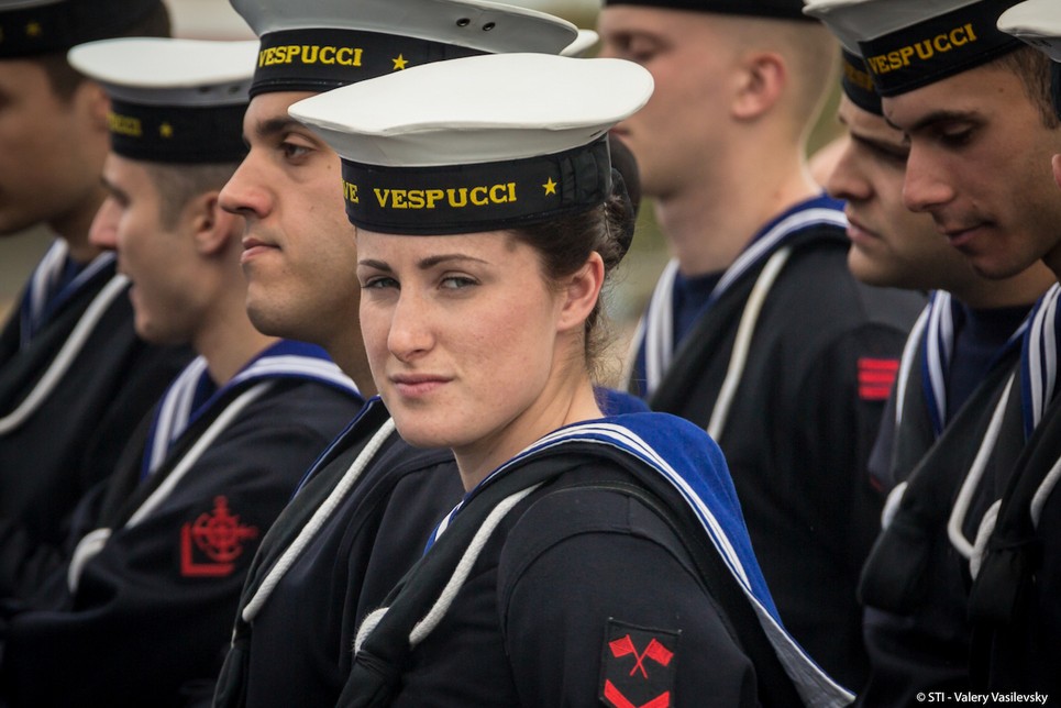 Cadets from Amerigo Vespucci