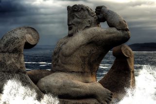 The statue of Hercules at A Coruna