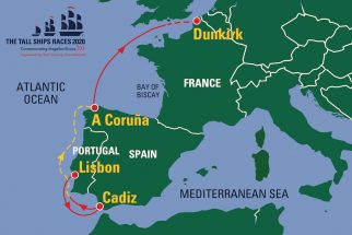 the tall ships races 2020 route map