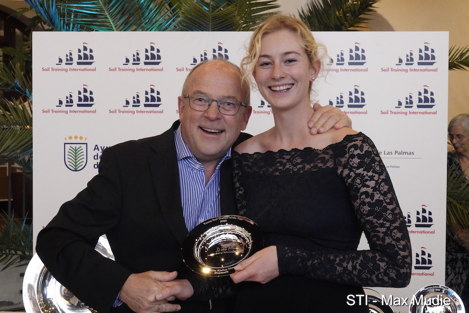 International Sail Training and Tall Ships Conference 2022 Annual Awards Young Sail Trainer of the Year Winner Louise Kjøller Olsen, Denmark