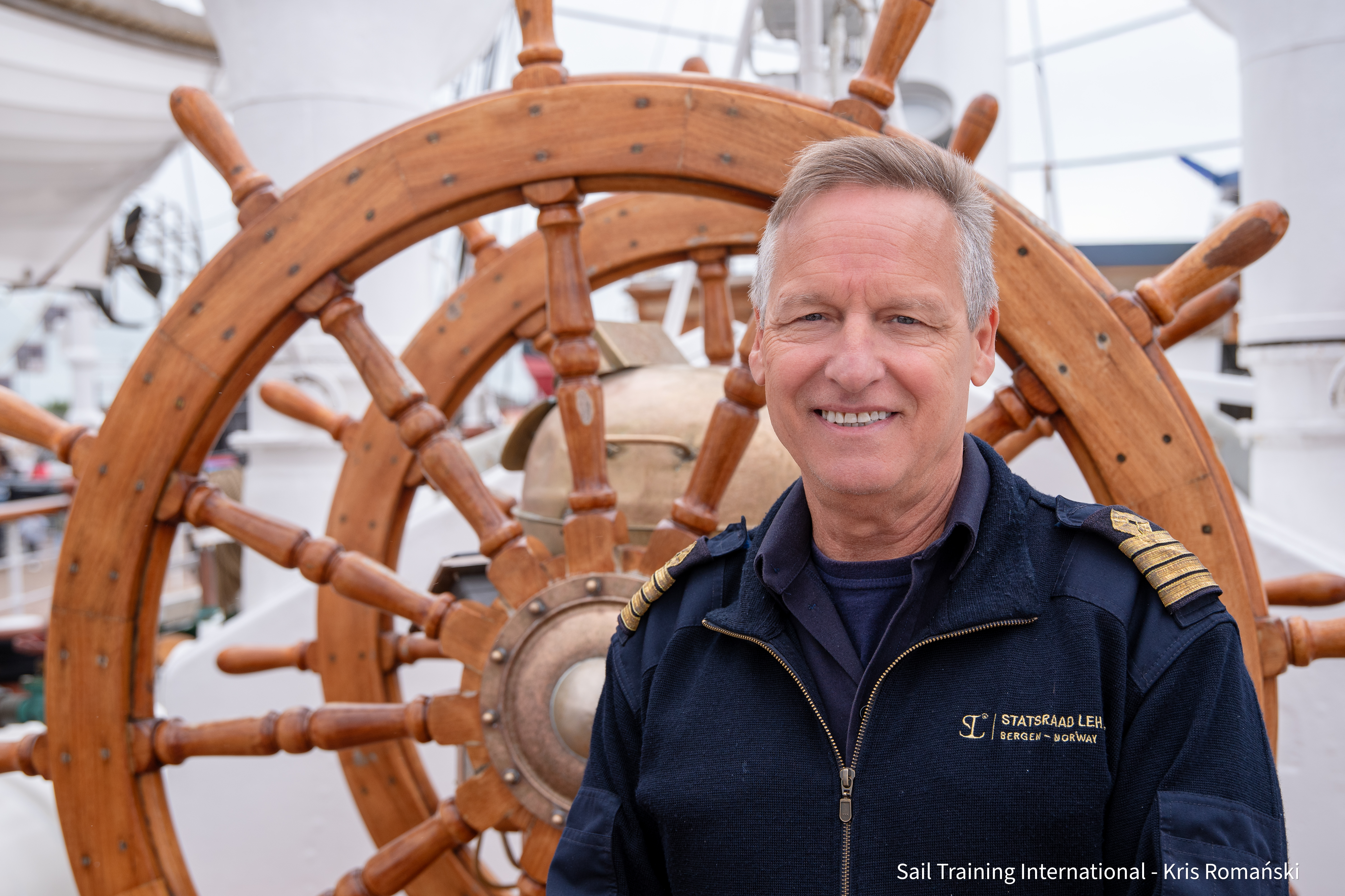 Marcus Captain of Statsraad Lehmkuhl TSR26